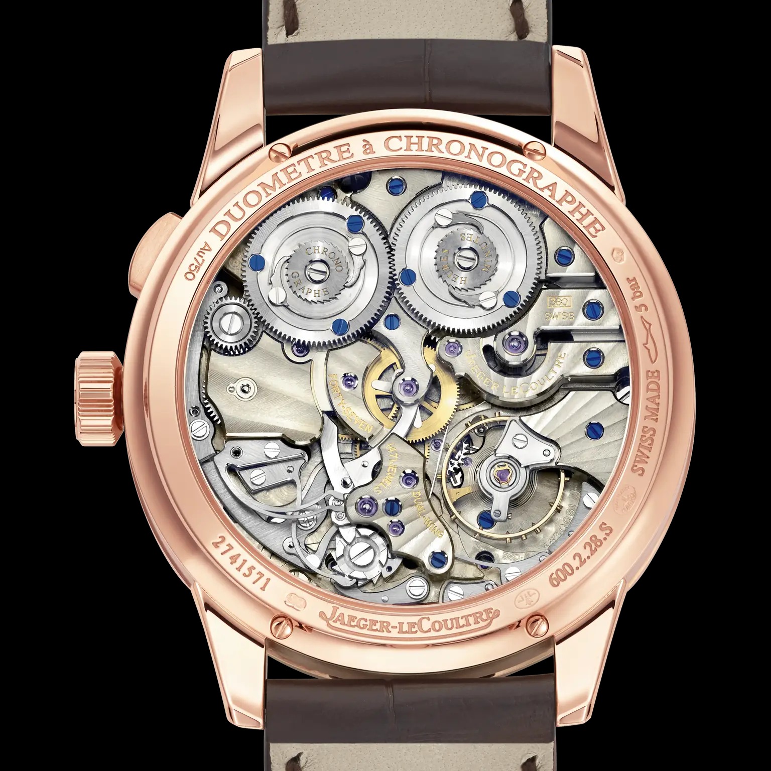 Jaeger-LeCoultre Duom&egrave;tre New 2024 Quantieme Lunaire 42mm Rose Gold Hand Wound Q604242J