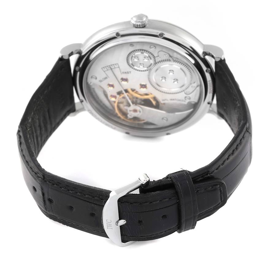 IWC Portofino Black Dial Vintage Collection Mens Watch IW544801
