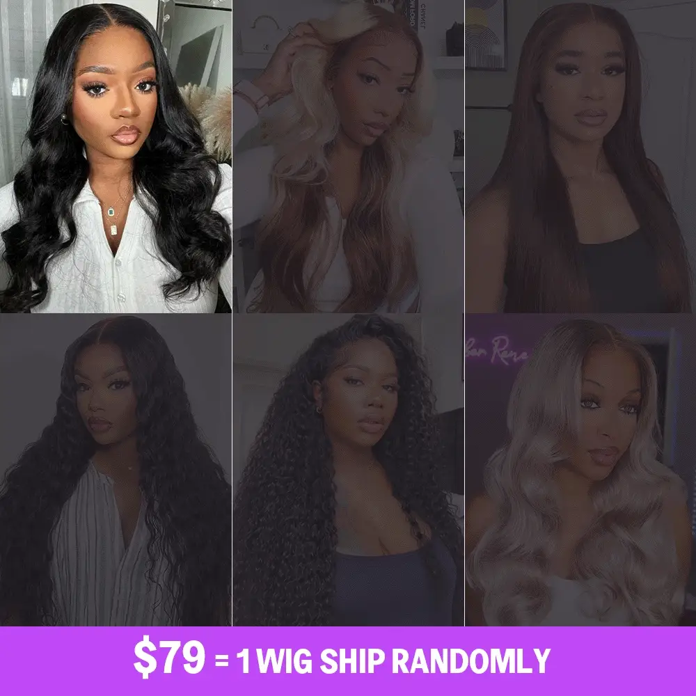 Megalook Mystery Box $79 Get A Lace Wig 18-30Inch Human Hair Valued $160