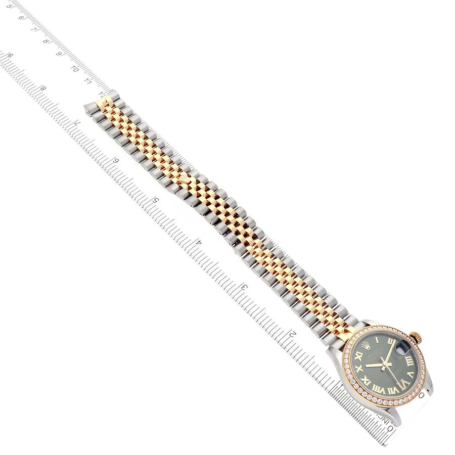 Rolex Datejust 31 Midsize Steel Yellow Gold Diamond Ladies Watch 278383