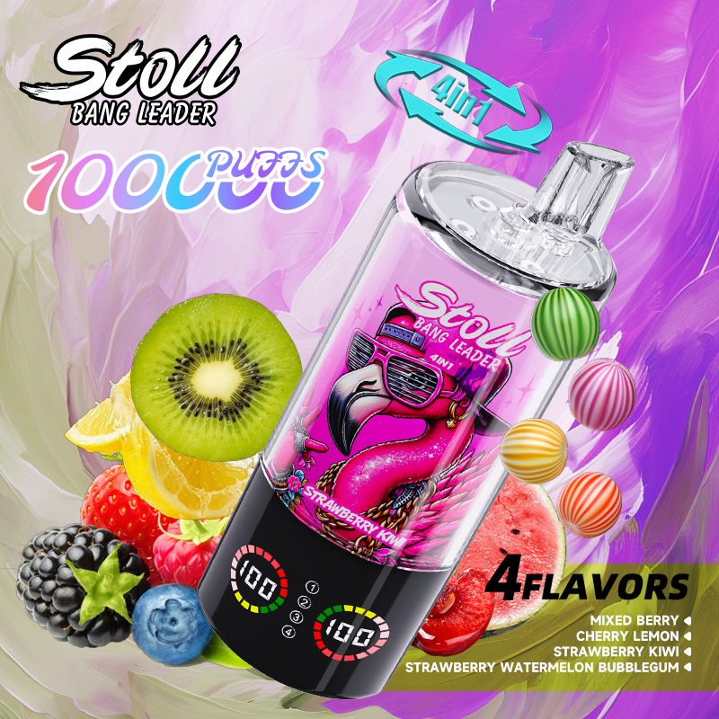 Bang Leader 100K Puffs 4-in-1 Prefilled Vape Device - 4 Flavours, Rechargeable, 850mAh