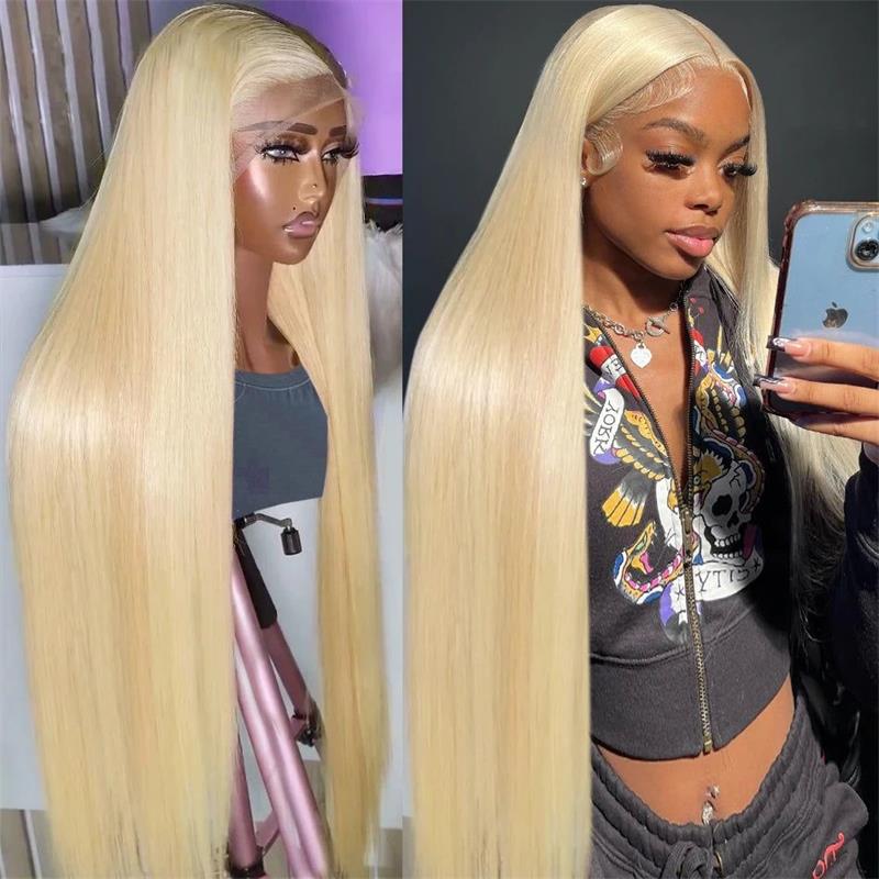 Special offer | 30inch = $229.99 Megalook 30inch #613 Blonde Straight Hair Undetectable Transparent Lace Wig