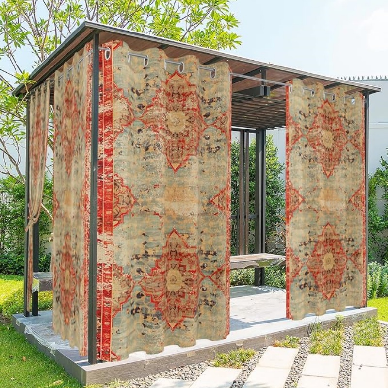 Boho Outdoor Curtains