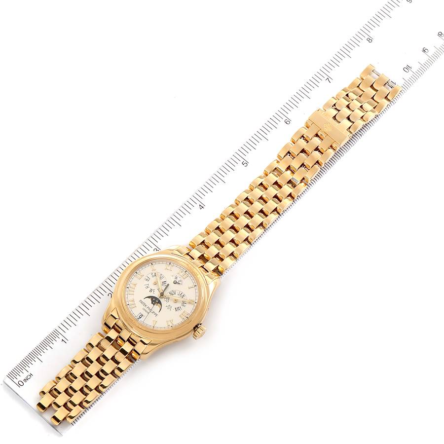 Patek Philippe Annual Calendar Moonphase Yellow Gold Mens Watch 5036