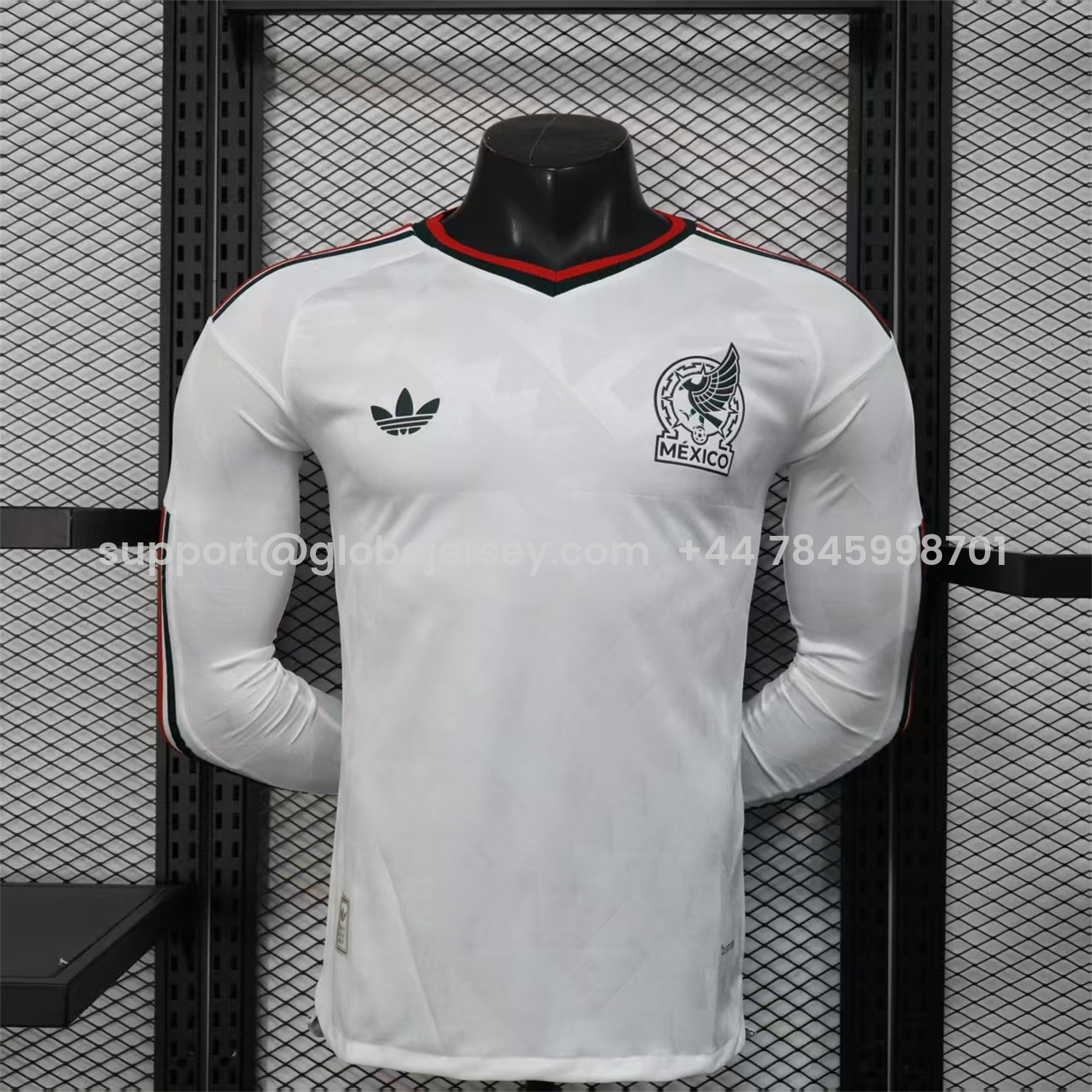 Mexico 2026 Away Long Sleeves Jersey - Player Version