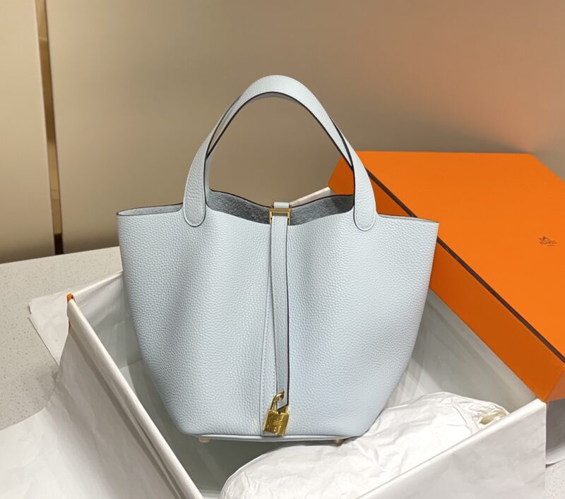 Replica Hermès Picotin Lock Holy Grail Blue