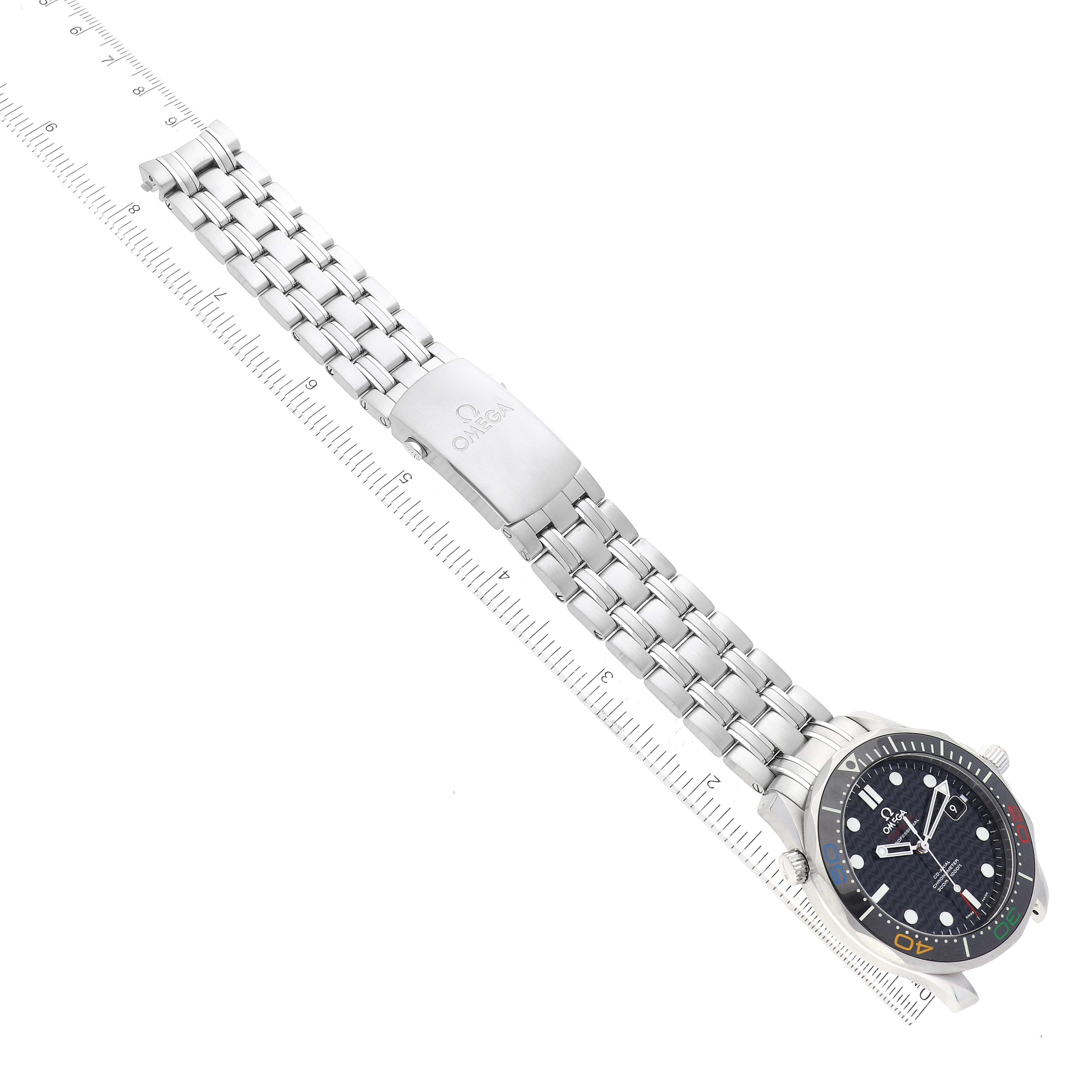 Omega Seamaster Olympic Rio 2016 LE Steel Watch 41.0 MM 522.30.41.20.01.001