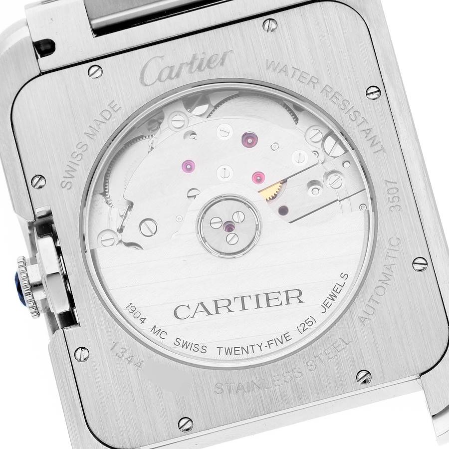 Cartier Tank Anglaise XL Steel Automatic Mens Watch W5310008