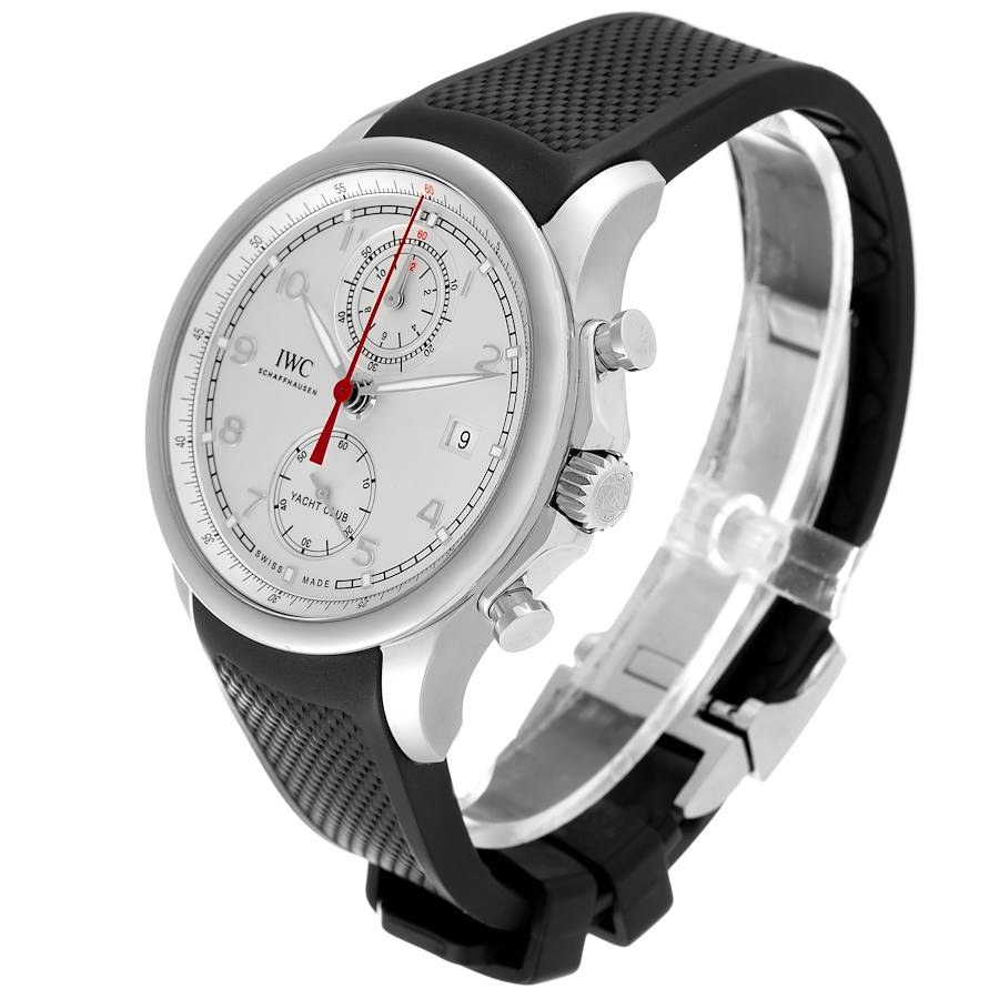 IWC Portuguese Yacht Club Chronograph Steel Mens Watch IW390502