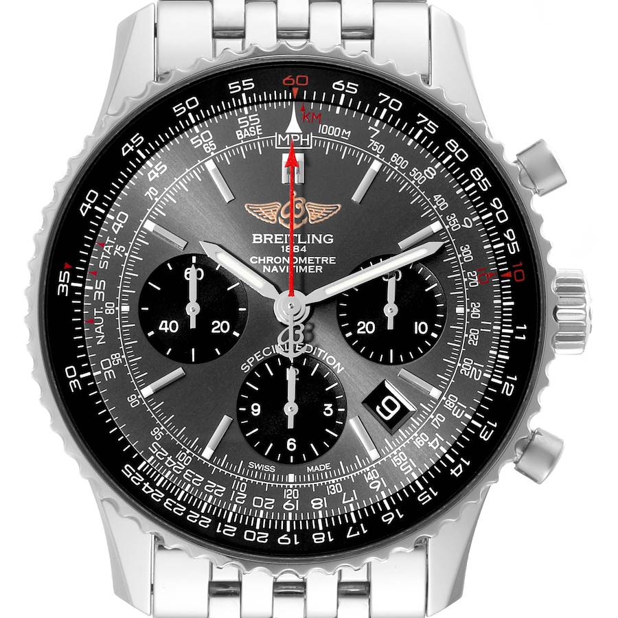 Breitling Navitimer 01 Japanese LE Steel Mens Watch AB0121