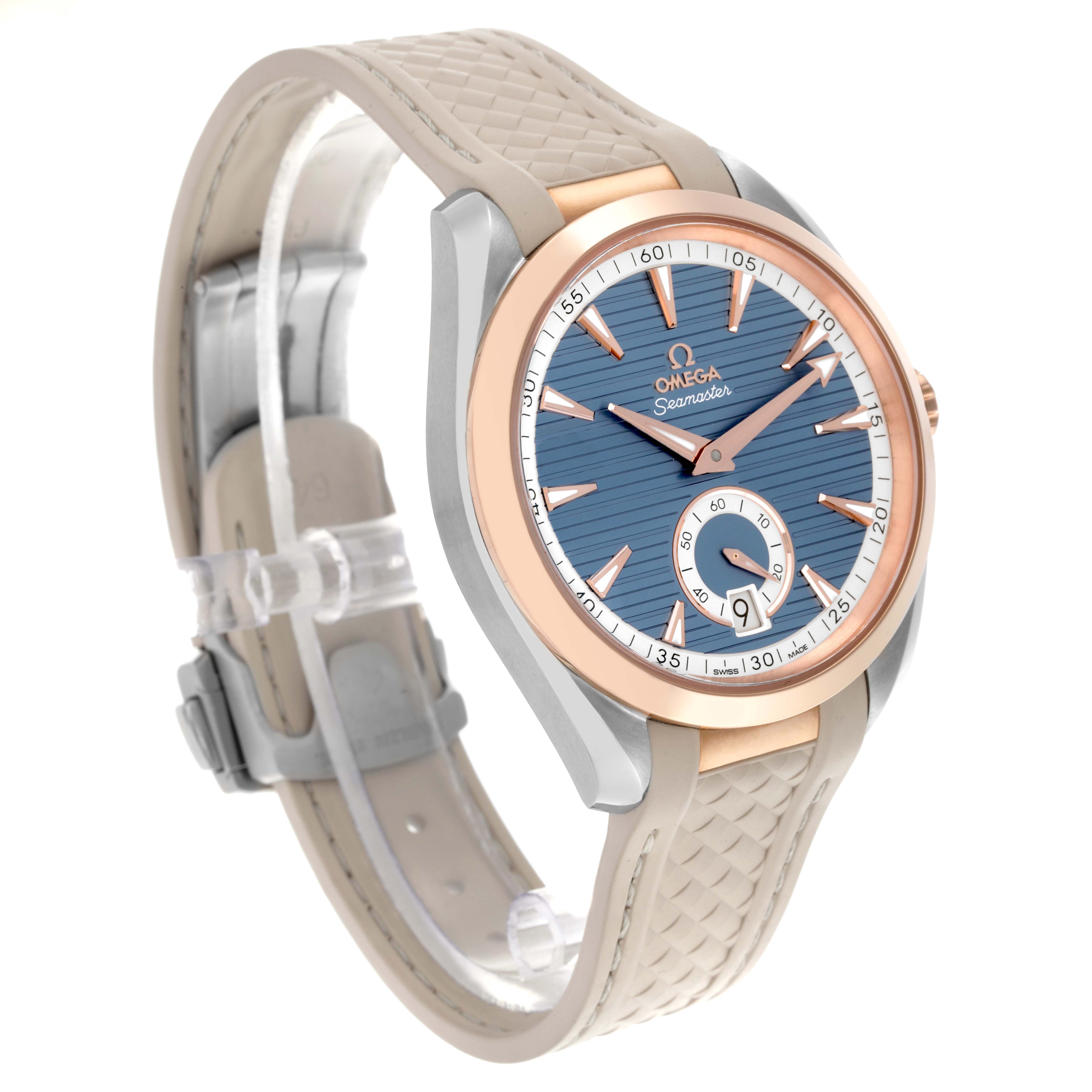 Omega Seamaster Aqua Terra Steel Rose Gold Watch 41.0 MM 220.22.41.21.03.001