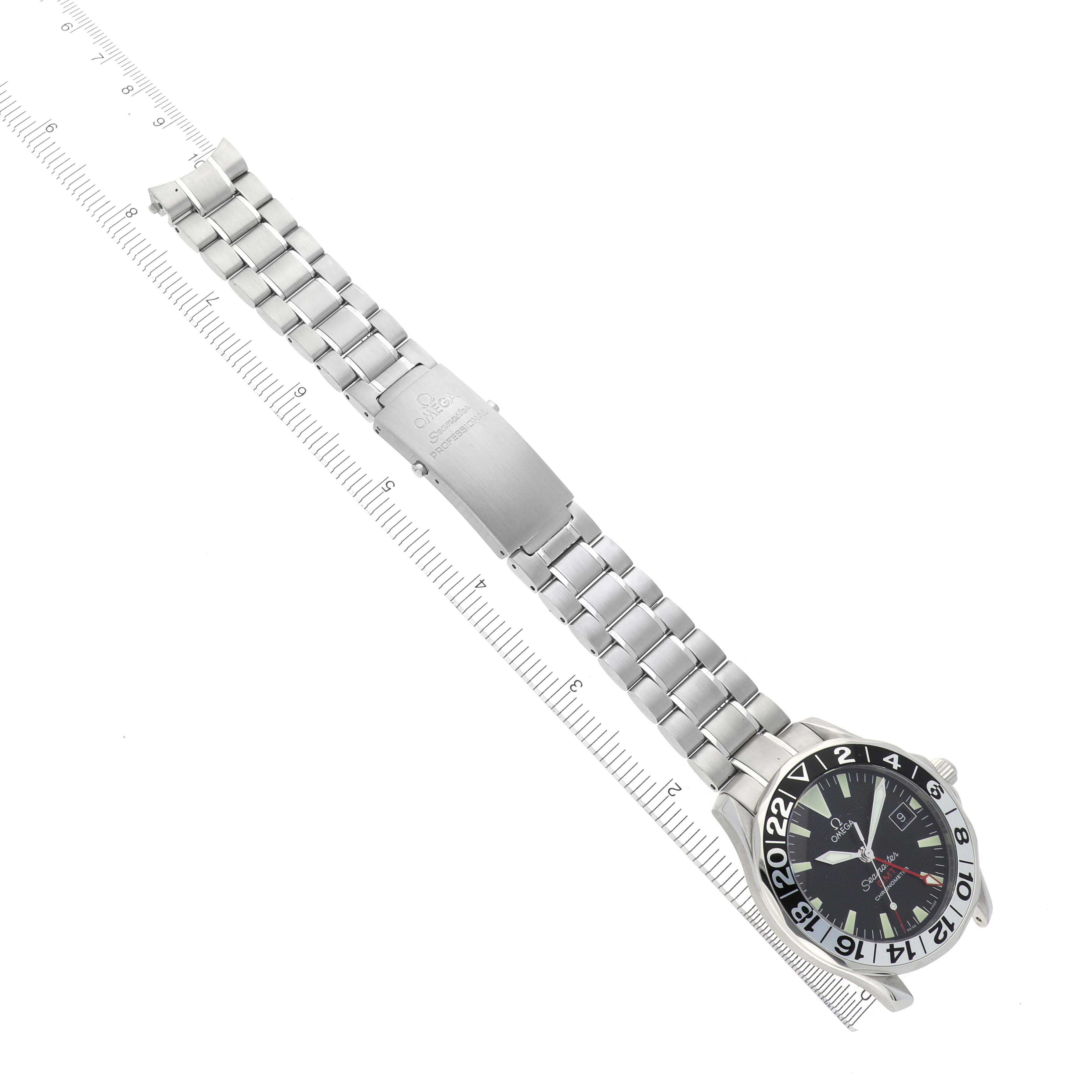 Omega Seamaster GMT Black Dial Steel Mens Watch 41.0 MM 2234.50.00
