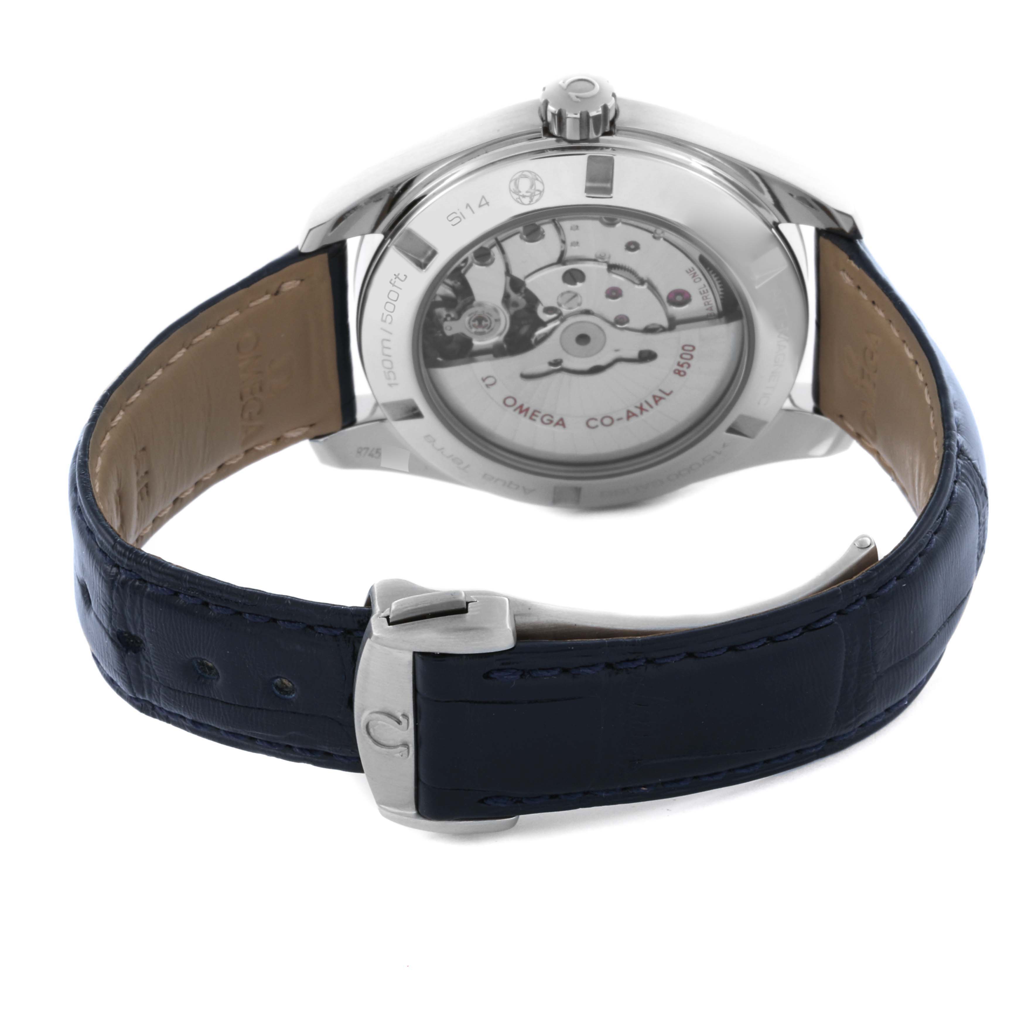 Omega Seamaster Aqua Terra Blue Steel Mens Watch 41.5 MM 231.13.42.21.03.001