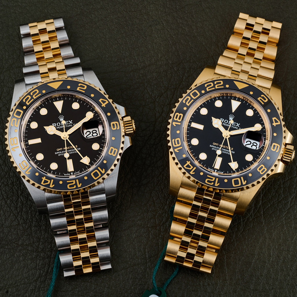 Rolex GMT-Master II NEW RELEASE 2023 Jubilee 18ct Yellow Gold 126718GRNR-0001/126713GRNR-0001
