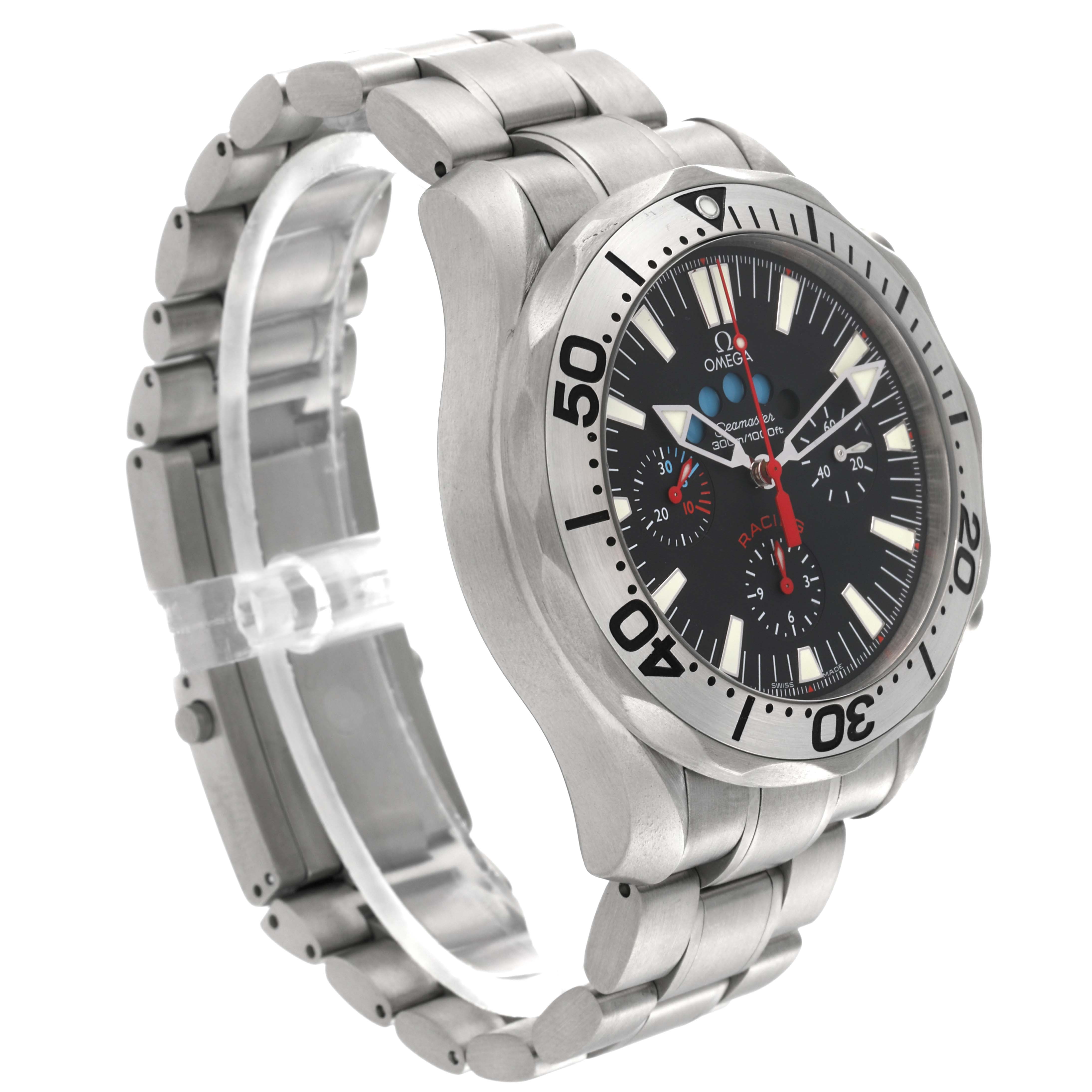 Omega Seamaster Regatta Racing Titanium Mens Watch 44.0 mm 2269.52.00 Card
