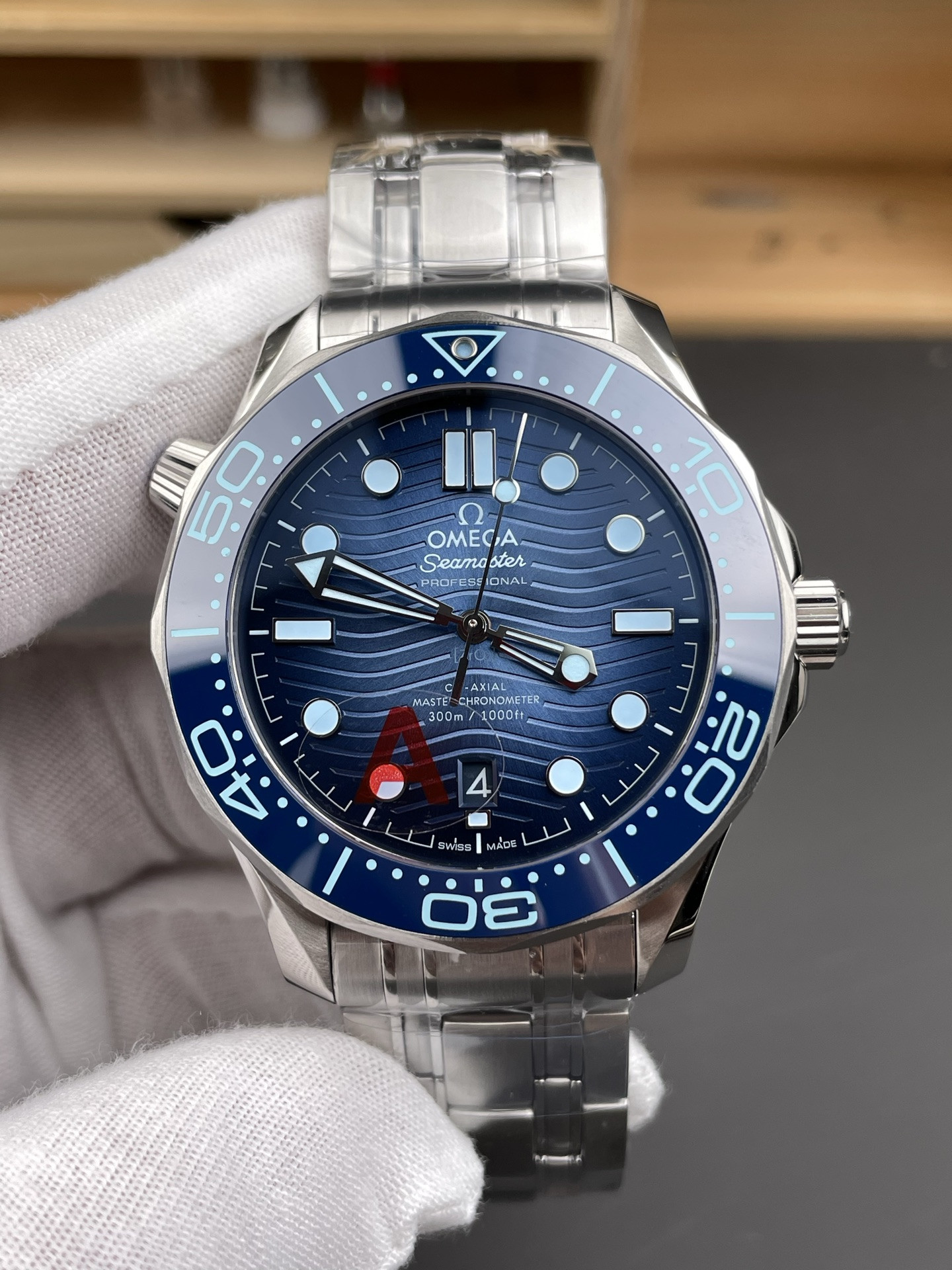 Seamaster 300, Gradient Blue 75th Anniversary Edition