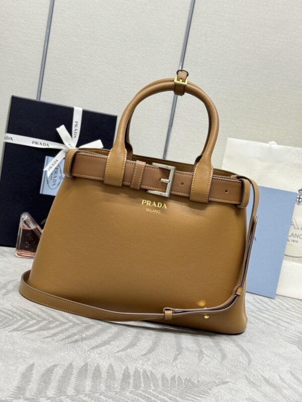 Replica Prada Brown Buckle