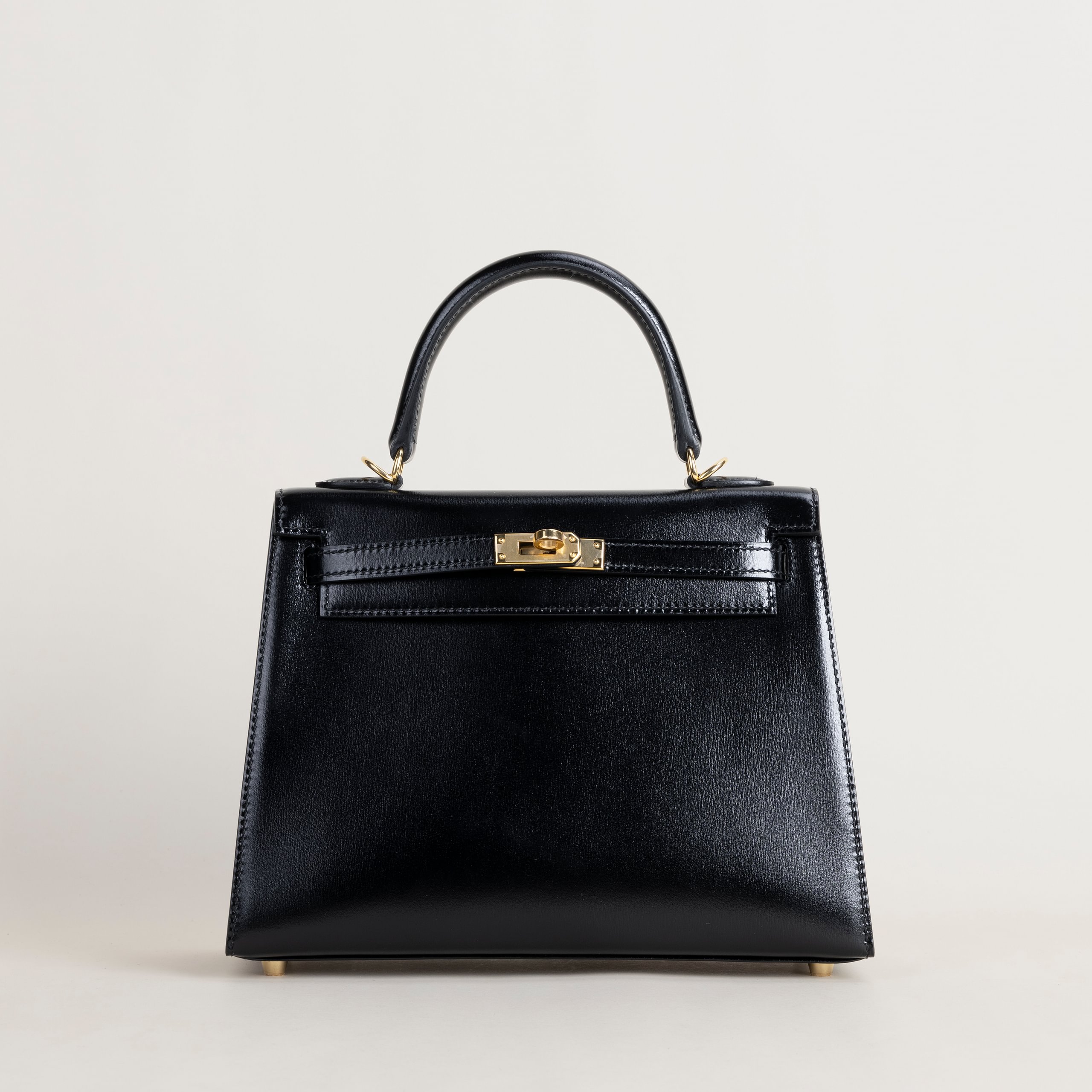 Kelly 25 box black GHW