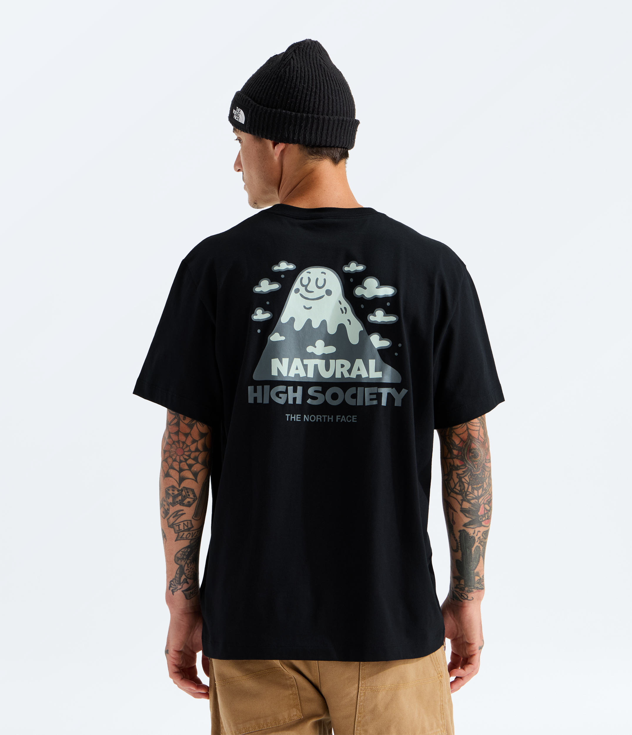 Unisex Nat High Society Relaxed Short-Sleeve Tee—Graphic