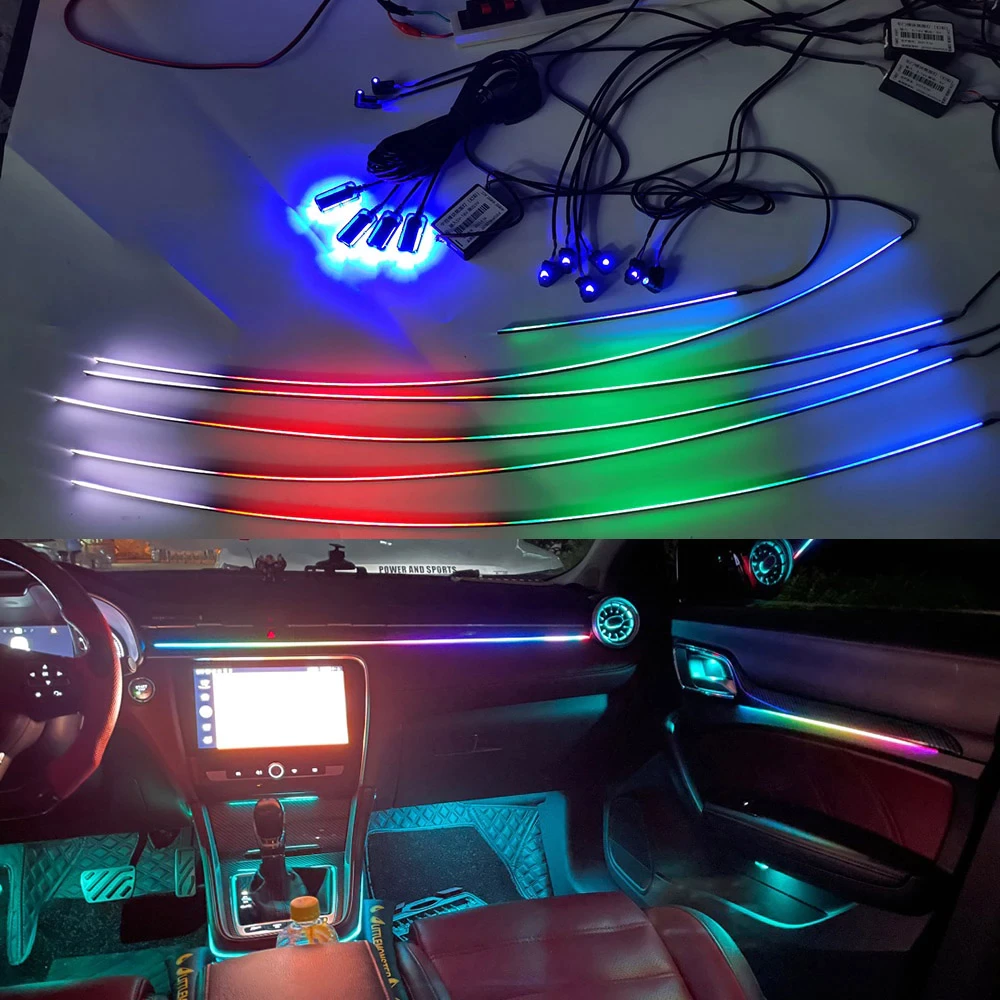Premium Chasing Ambient Lighting (18 Piece Set)