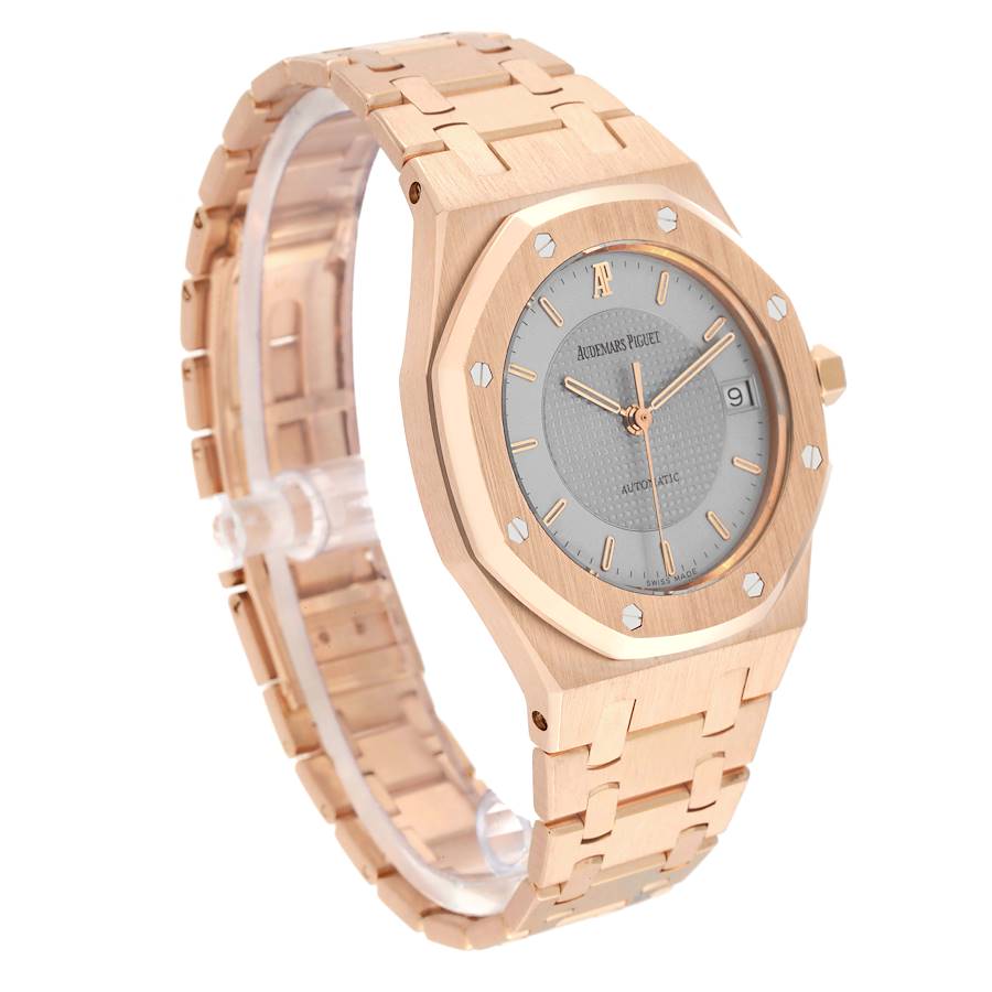 Audemars Piguet Royal Oak Rose Gold Nick Faldo Limited Edition Mens Watch 15097OR