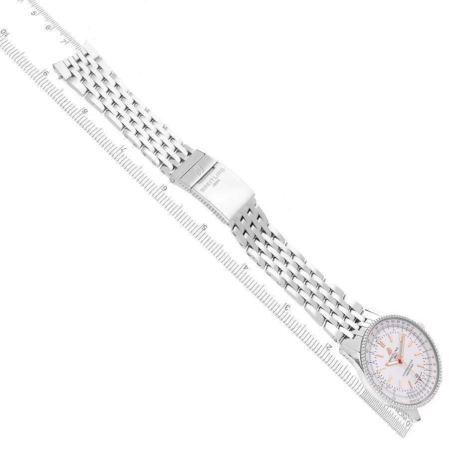 Breitling Navitimer 1 Silver Dial 41mm Steel Mens Watch A17326