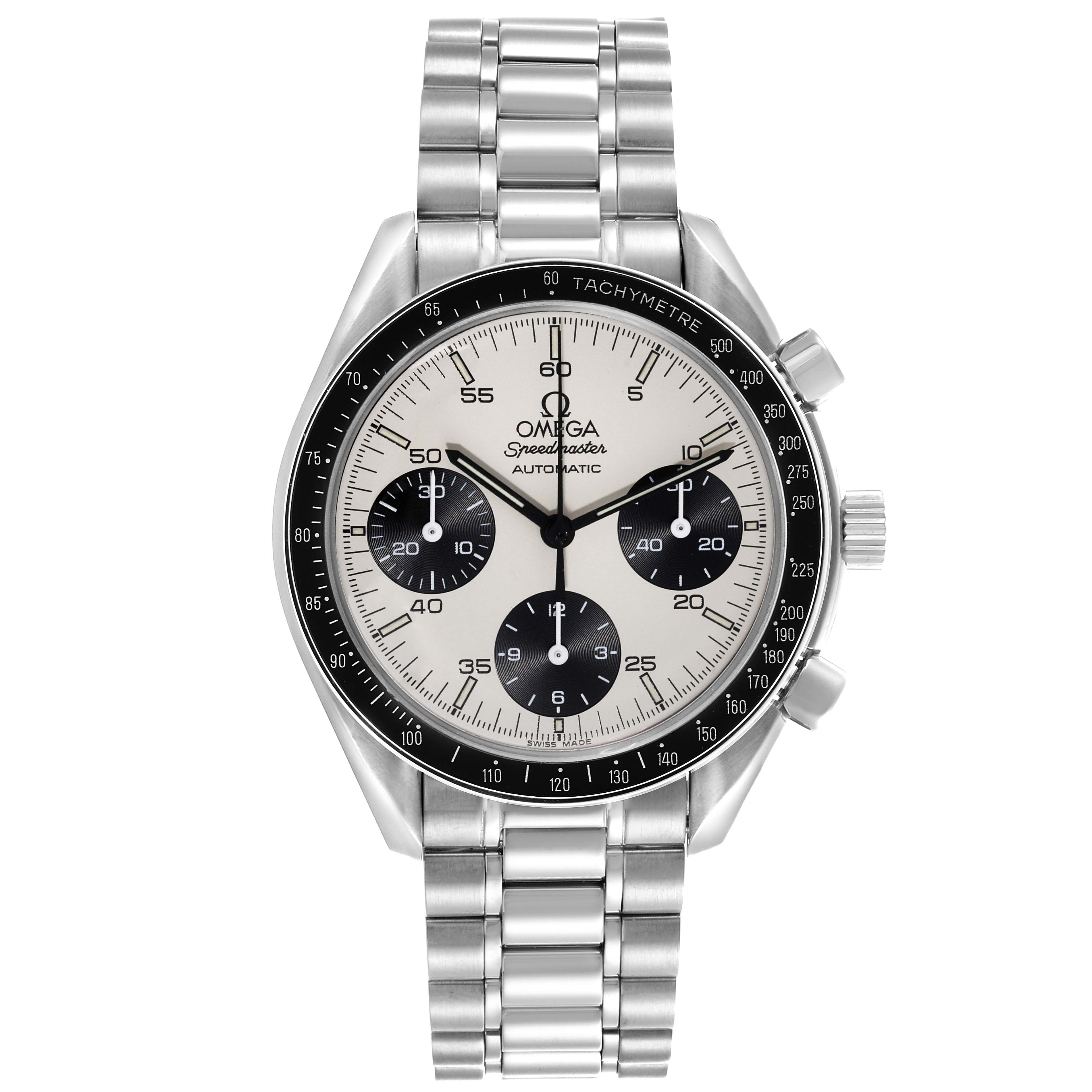 Omega Speedmaster Reduced Marui Limited Edition Steel Mens Watch 39.0 MM 3510.21.00 Card