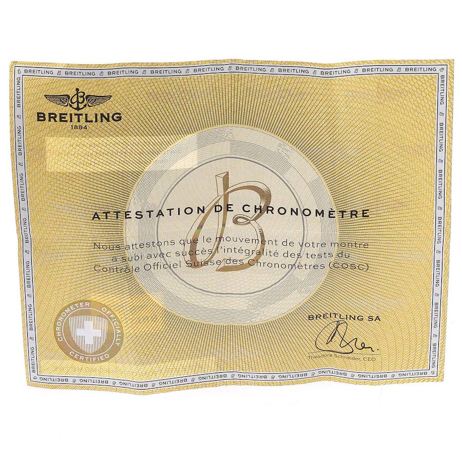 Breitling Superocean Heritage 42 Mesh Bracelet Mens Watch A17321