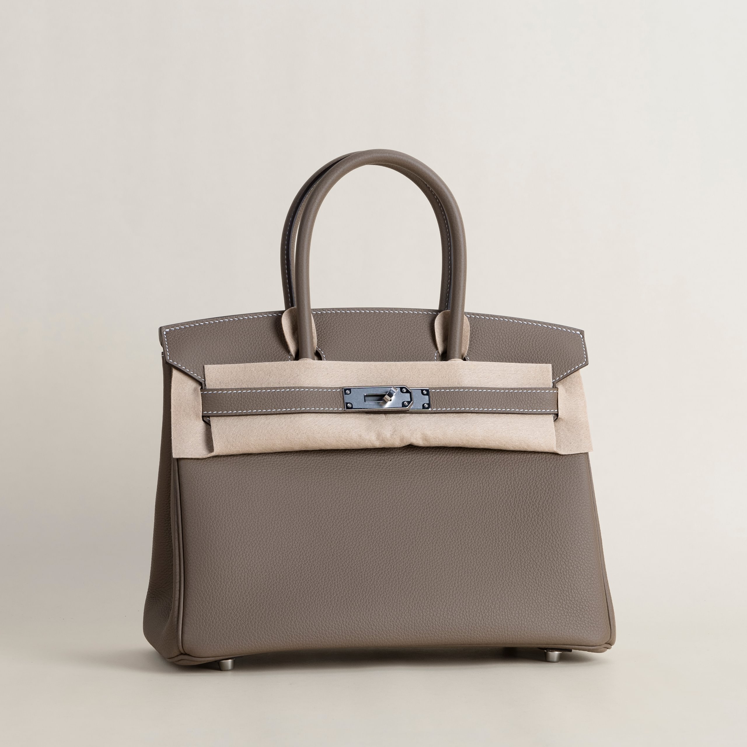 Birkin 30 togo etoupe PHW