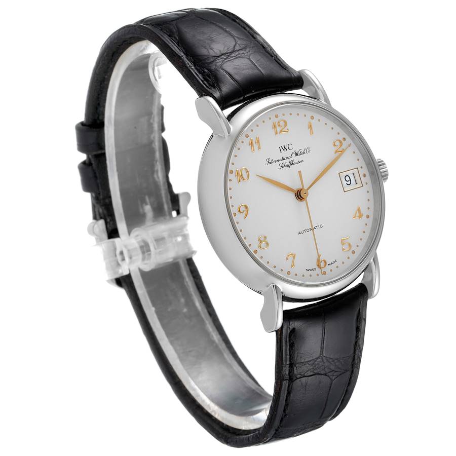 IWC Portofino Silver Dial Automatic Steel Mens Watch IW351323