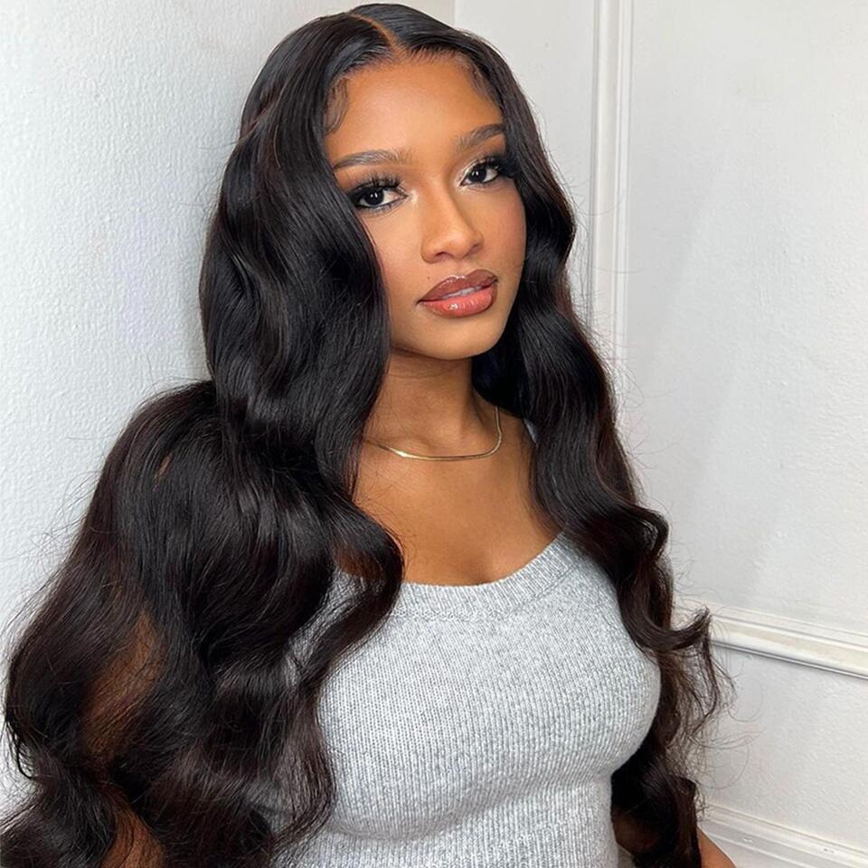 Special offer | 18inch = $79.99 Glueless 5X6 Lace Closure Human Hair Wigs Body Wave 100% Virgin Human Hair Wigs Pre-Cut With Natural Hairline