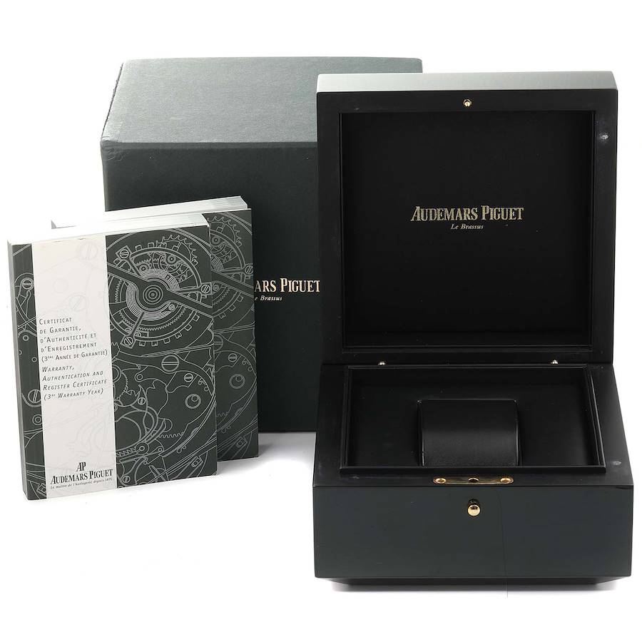 Audemars Piguet Royal Oak Openworked Steel Mens Watch 15305ST