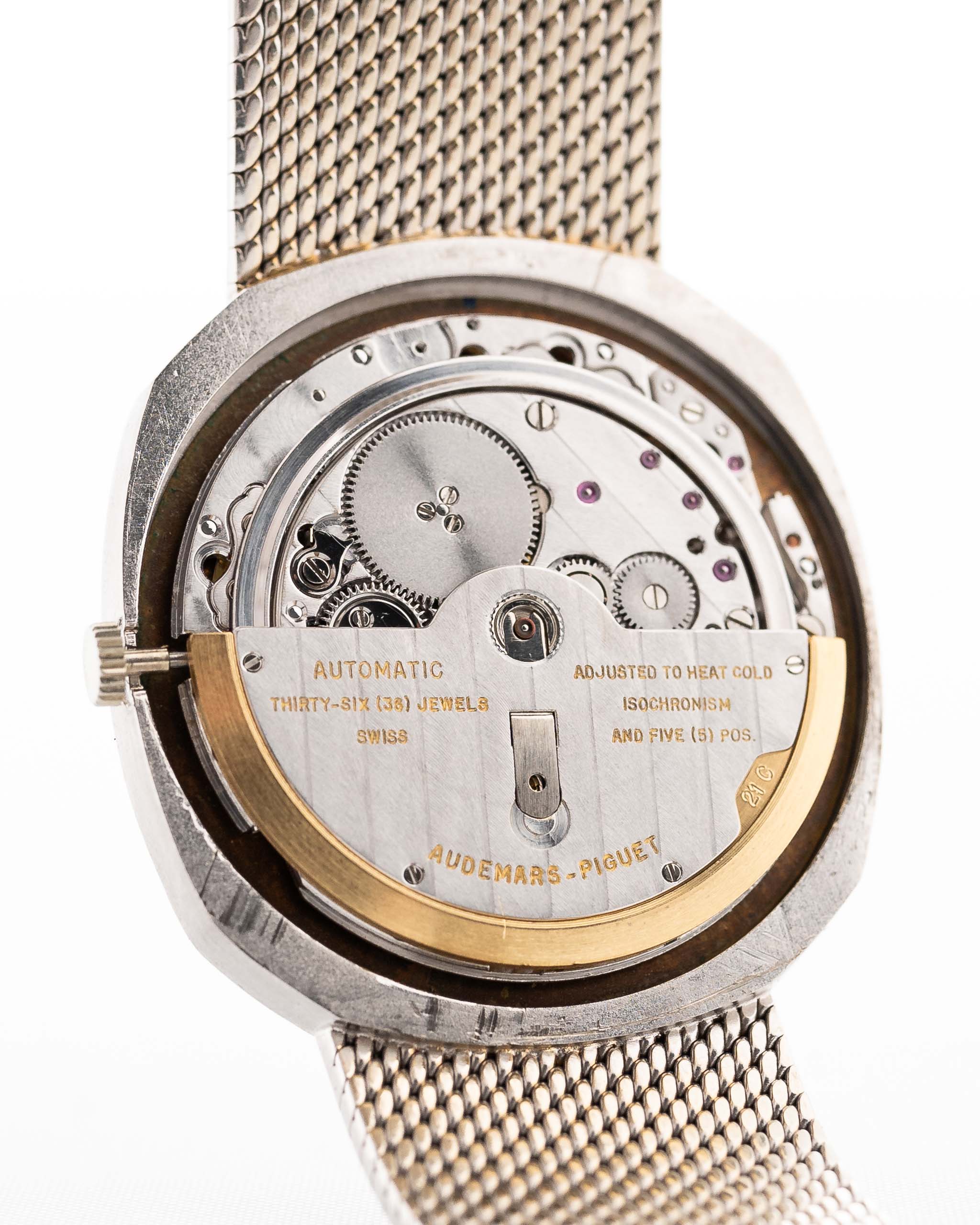 Audemars Piguet Ellipse 18k Diamond Black 1970s