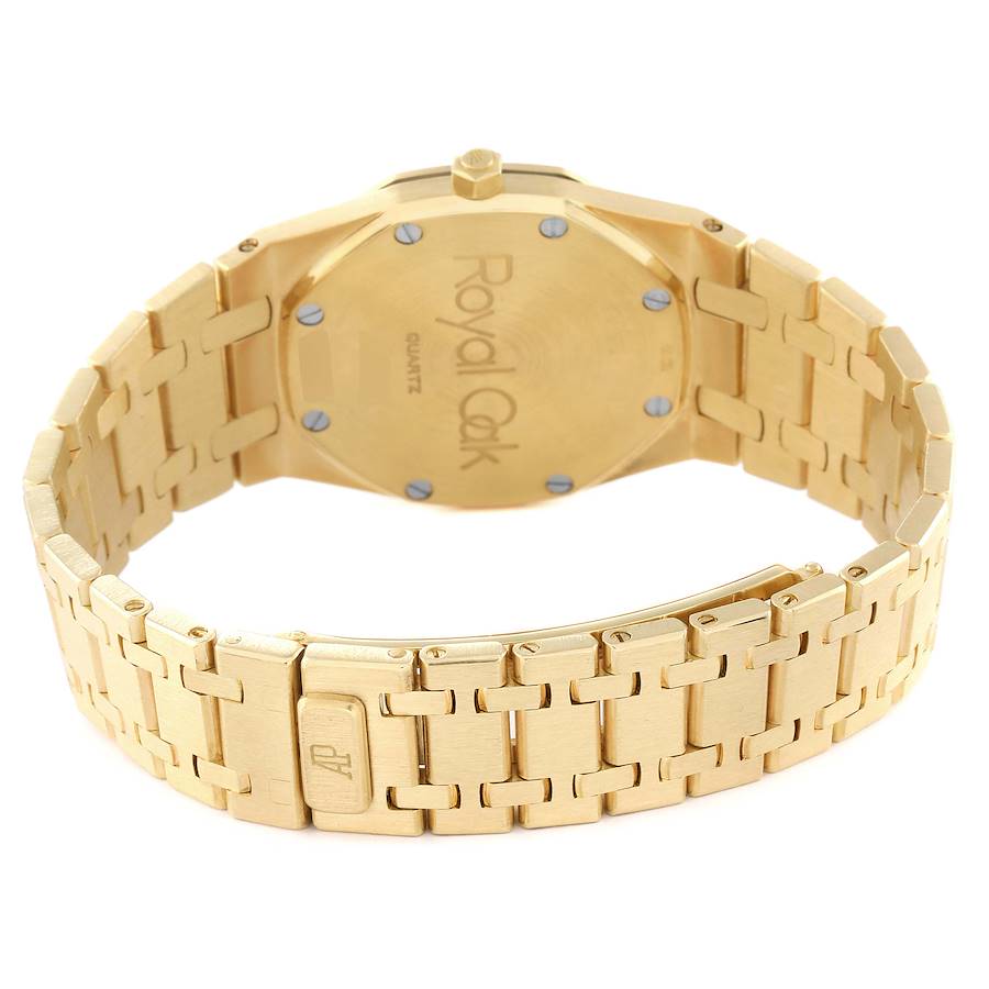 Audemars Piguet Royal Oak Yellow Gold Champagne Dial Mens Watch 56303