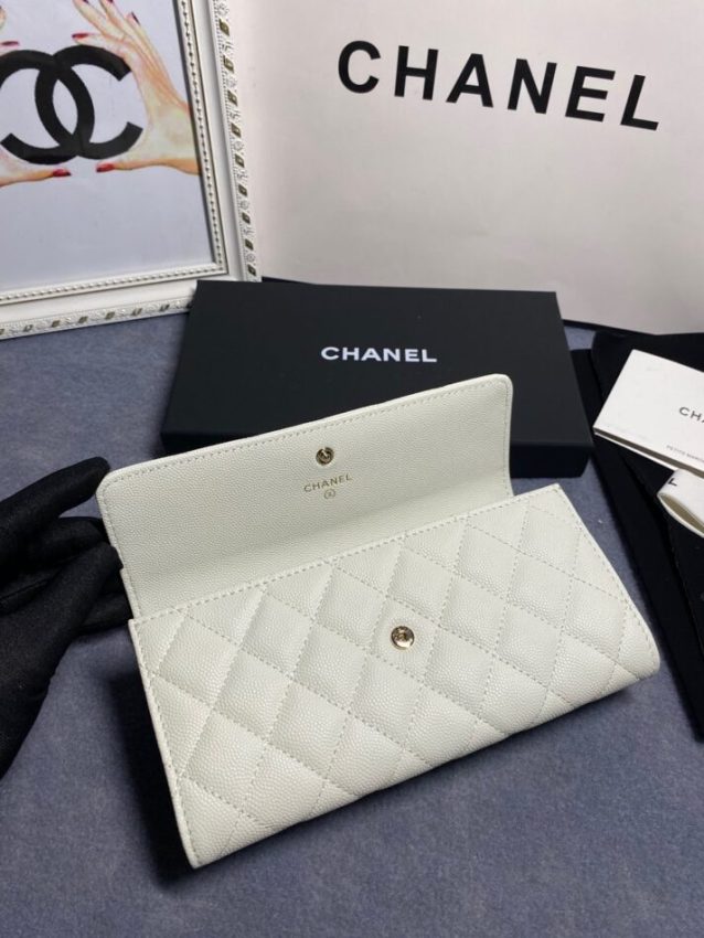 Chanel Long Vertical Wallet