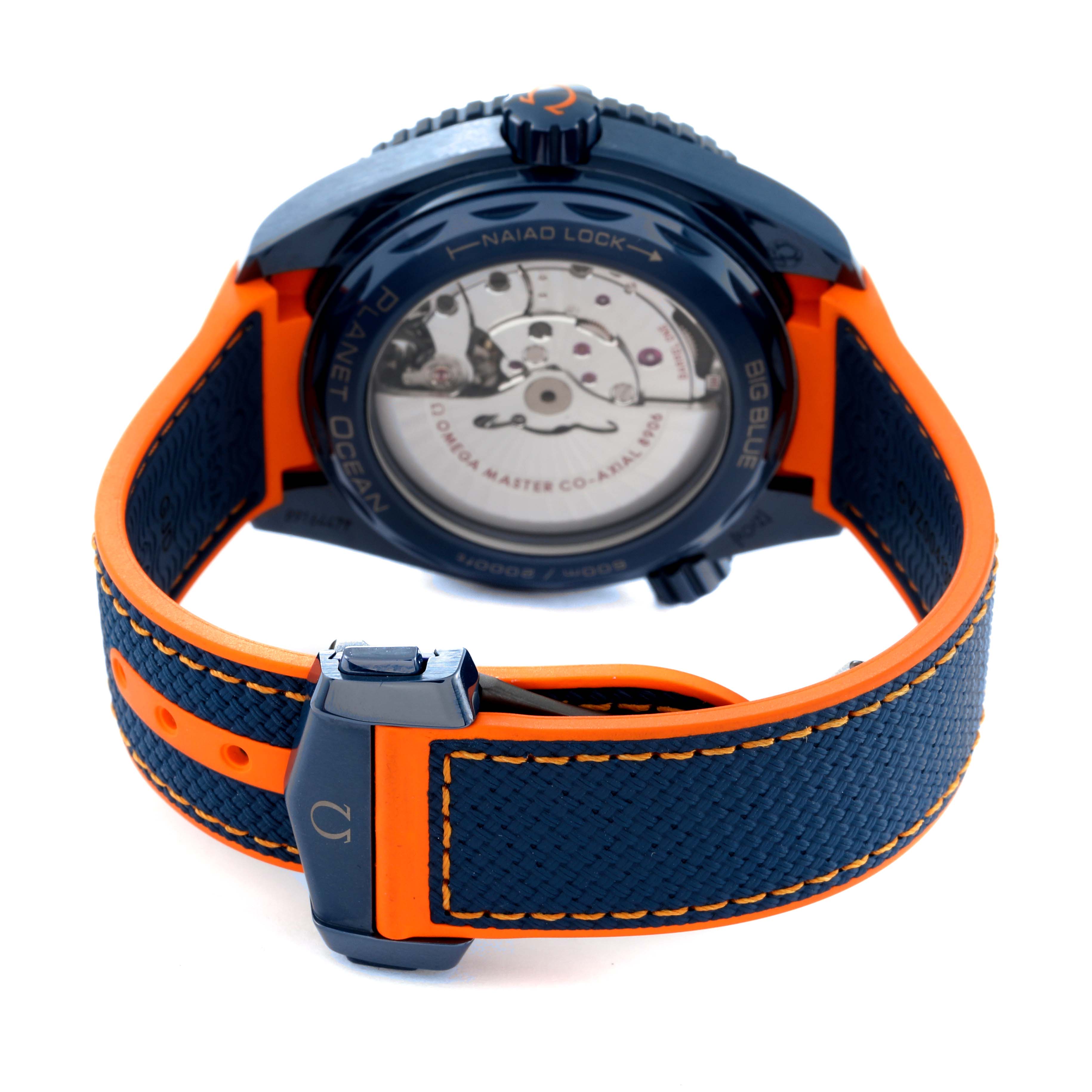 Omega Planet Ocean Big Blue GMT Mens Watch 45.5 MM 215.92.46.22.03.001
