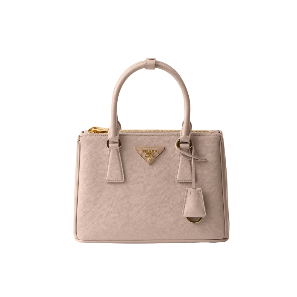 Prada Galleria Small Saffiano Leather Bag Cameo Beige 24cm 1BA896 NZV F0770 V EOO
