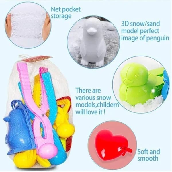 🎄Early Christmas Sale-49% OFF🎄WINTER SNOW TOYS KIT,BEST CHRISTMAS GIFT FOR KIDS