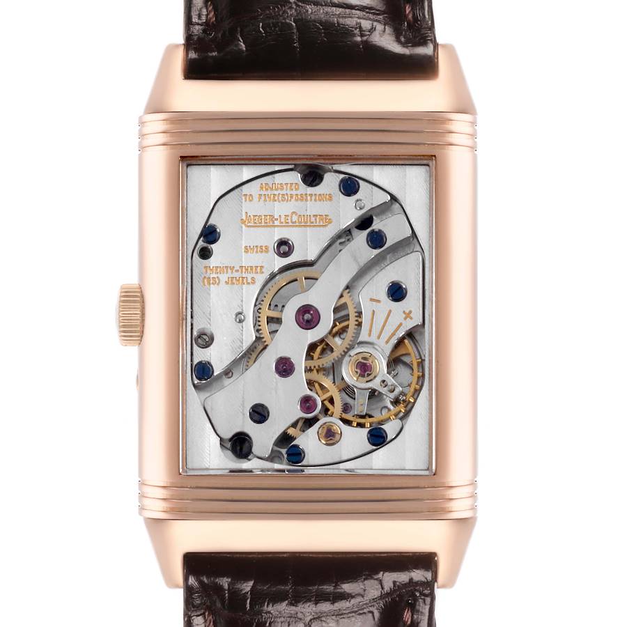 Jaeger LeCoultre Reverso Sun Moon Rose Gold Mens Watch 270.2.63 Q2752420