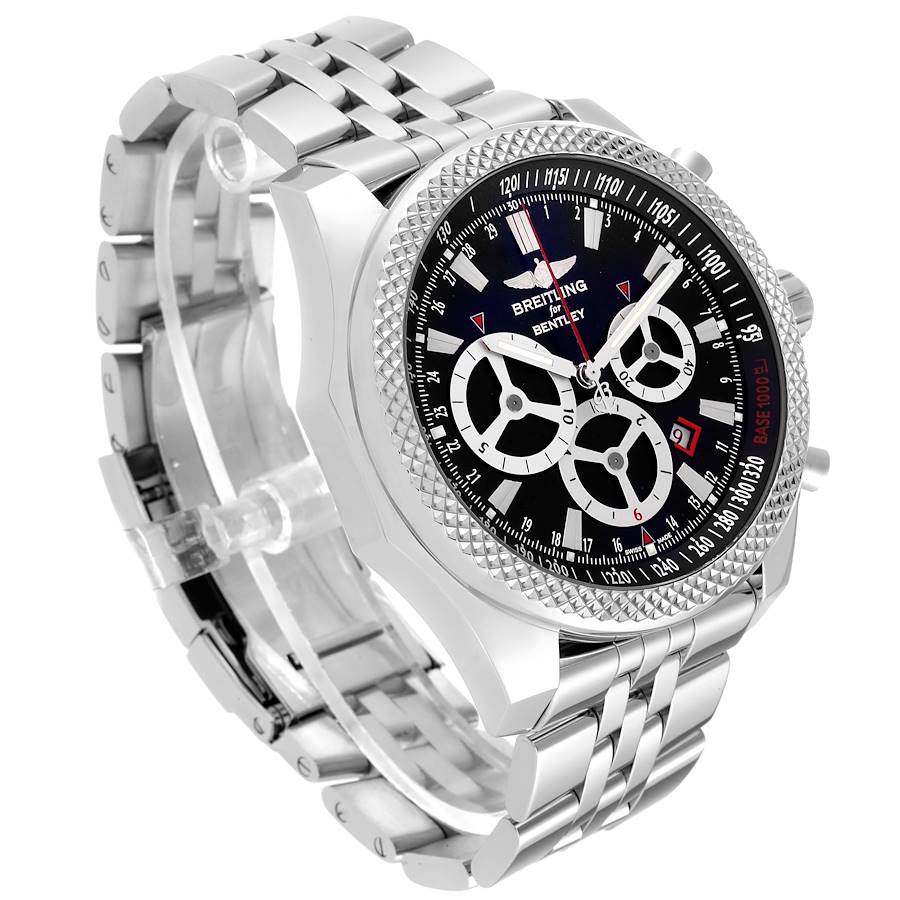 Breitling Bentley Barnato Racing Black Dial Mens Watch A25366