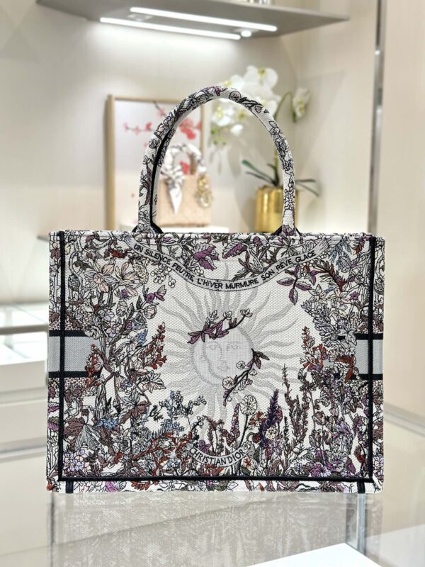Replica Dior Tote Book Sun Flower Winter