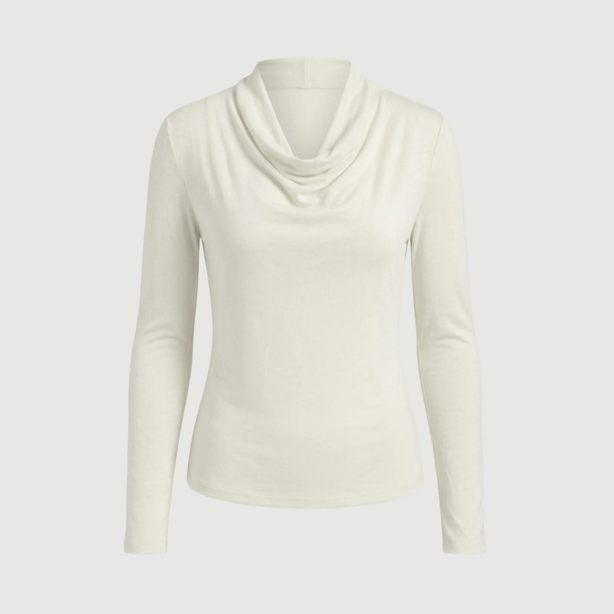Marlena Cowl-Neck Tee