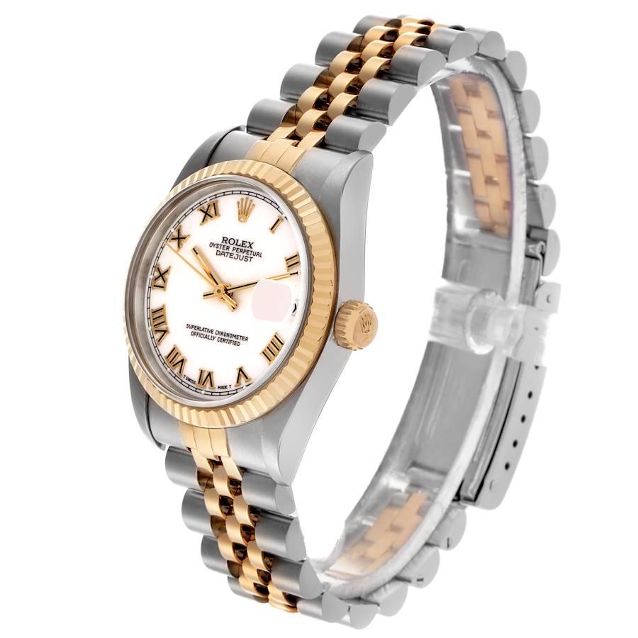 Rolex Datejust Midsize Steel Yellow Gold Ladies Watch 68273