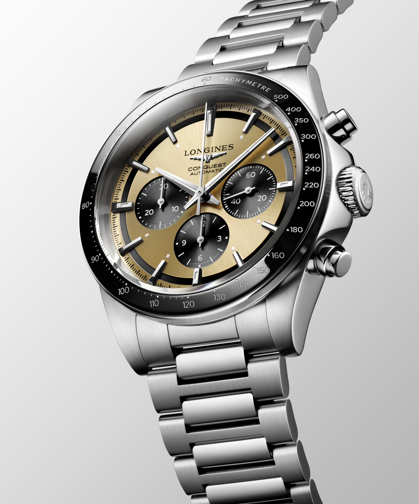 Longines Conquest Chronograph L3.835.4.32.6 Case size:&Oslash; 42 mm