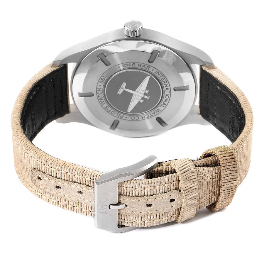 IWC Pilot Mark XVIII 40mm Silver Dial Steel Mens Watch IW327017