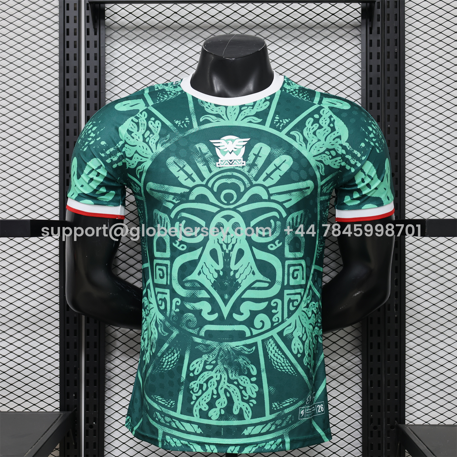 Mexico 2026 Green Totem Special Jersey - Player Version