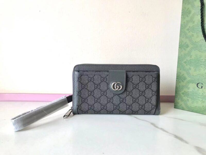 Replica Gucci Ophidia GG Wallet Grey