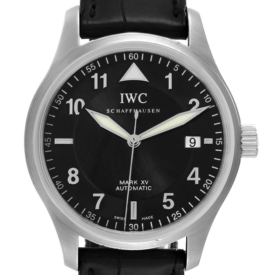 IWC Pilot Classic Mark XV Automatic Steel Mens Watch IW325311