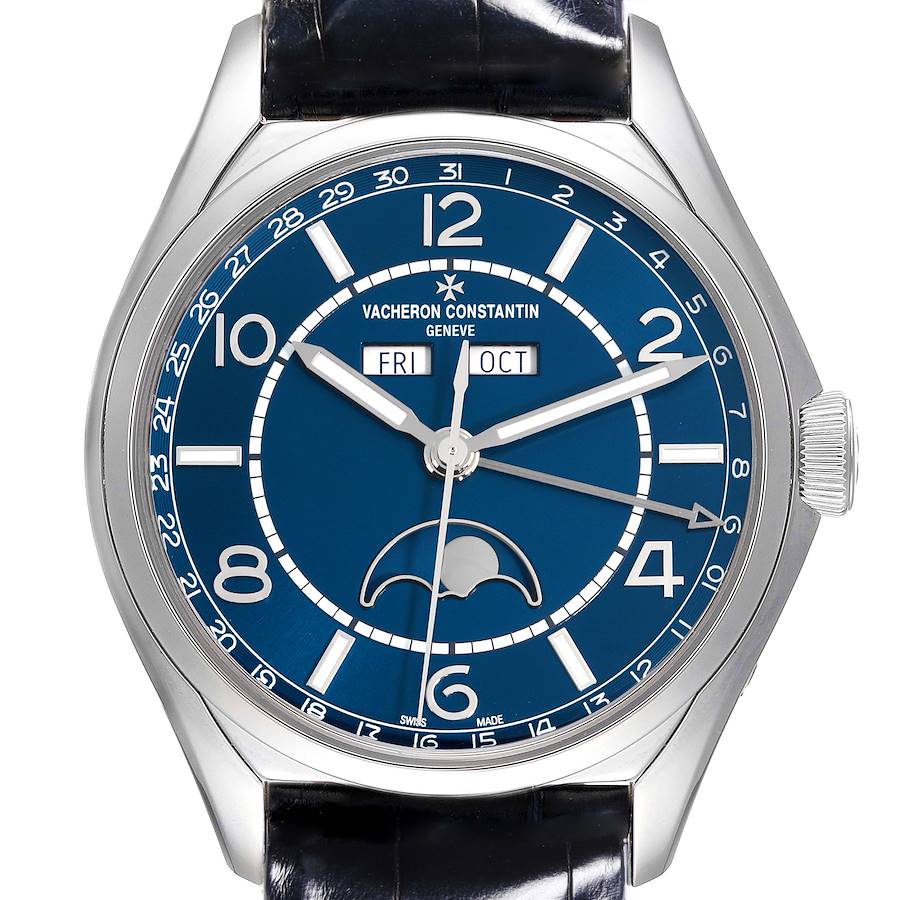 Vacheron Constantin Fifty Six Complete Calendar Steel Mens Watch 4000E