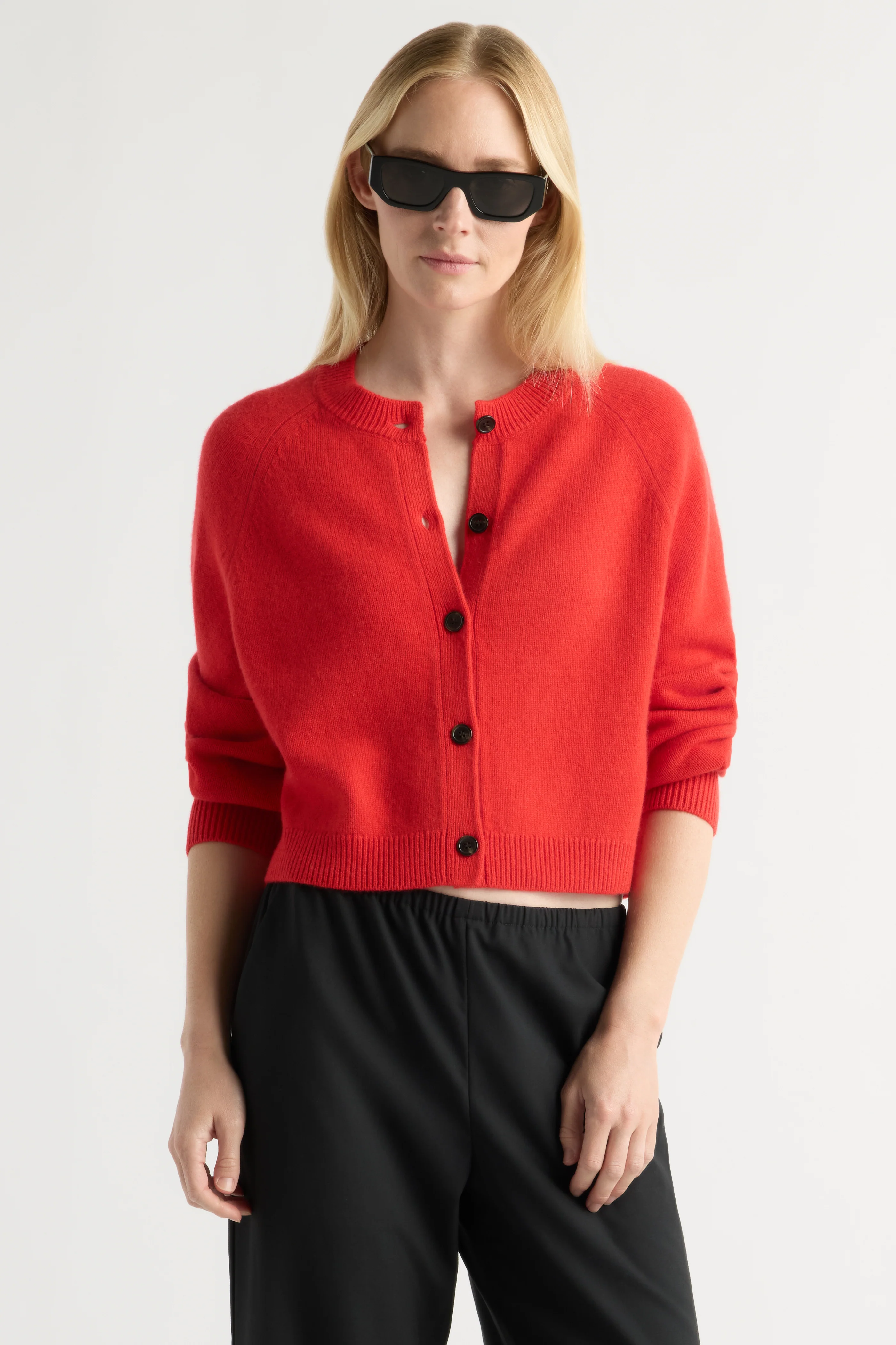 Elliot Wool-Cashmere Cardigan